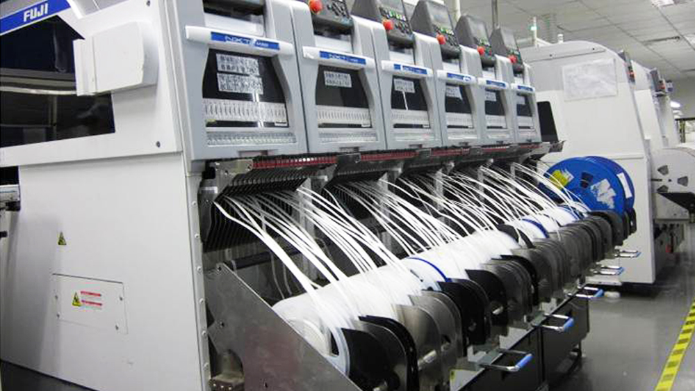 high volume SMT assembly line